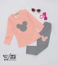 تونیک و لگ دخترونه مدل Mini Mouse