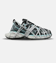 کفش کتانی مردانه مشکی طوسی آبی BALENCIAGA 3Xl Exteme Laces مدل 7757