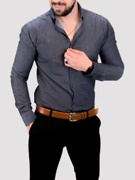 پیراهن03029 POLO خاکستری