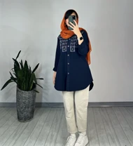 مانتو گلدوزی خوشه 1(ایراد دار)