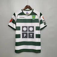 لباس اول اسپورتینگ لیسبون فصل 2002-2001 (مشابه اورجینال)