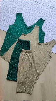 تاپ و شلوارک ویسکوز