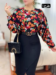 شومیز نخی کیمونو 3264