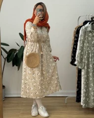 پیراهن مانتویی بابونه3