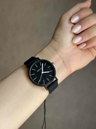 ساعت سلیکونی صفحه مشکی