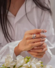 گردن‌بند نقره
