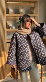 مانتو پنبه‌دوزی