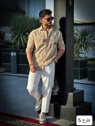 پیراهن قزل آلا _ کد 1003