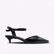 کفش مجلسی زنانه پاشنه‌دار 3 سانت ورنی مدل valentino 3004074