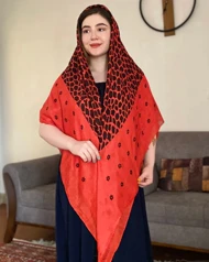 روسری طرح سنگی