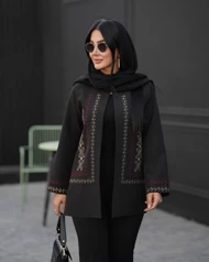مانتوگلدوزی آینور کد 2982