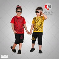 تیشرت شلوارک اسپرت طرح خرس