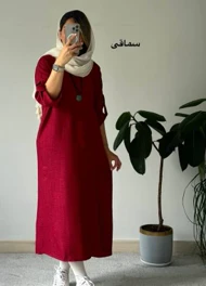 پیراهن مانتویی ثمر