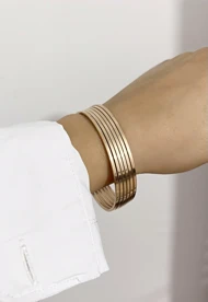 النگو آینه ای زنانه کارتیه با حکاکی 833