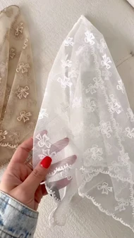 مینی اسکارف پاپیون بهاره