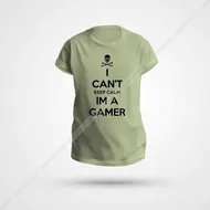 تیشرت گیمینگ طرح I Can't Keep Calm I'm a Gamer