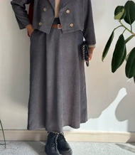 دامن مخمل کبریتی گیتا