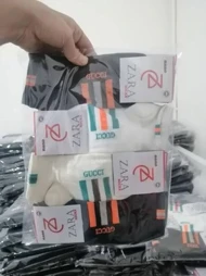 جوراب مچی طرح گوجی فری سایز 12 جفتی پنجه گیری روسو تخت جنس نخی