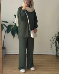 ست مانتو شلوار آیوا