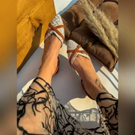 صندل کمربندی ضربدری