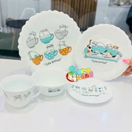 سرویس غذاخوری کودک آرکوپال 5 تکه طرح گربه