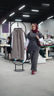 ست سه تیکه کمردار