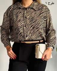 شومیز قواره دار یاس