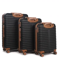 چمدان ماژرو مدل Lutus-3X مجموعه 3 عددی (مشکی)