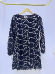 پیراهن کوتاه پولکی