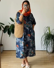 پیراهن مانتویی کمند