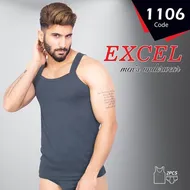 ست شورت و زیرپوش یقه خشتی اکسل 1106 طوسی