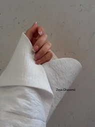 مانتو کتان زارا زنانه
