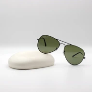 عینک آفتابی ری بن RayBan مدل خلبانی RB3025 مشکی- سبز