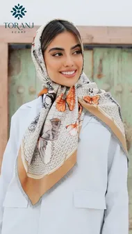 روسری پروانه زنانه