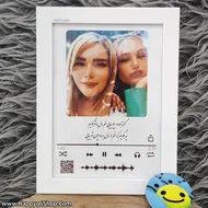 تابلو موزیکال با عکس یا طرح دلخواه شما