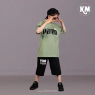 تیشرت شلوارک پسرانه طرح Puma