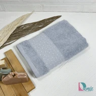 حوله دستی طرح کارولین رنگ نقرابی