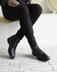 بوت چرم گاوی مردانه