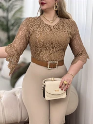 شومیز دانتل و گیپور 2781