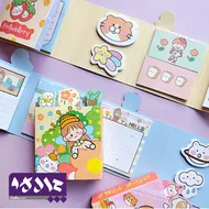 استیک نوت دفترچه ای طرح دختر