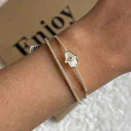 بنگل نازک نگین‌دار