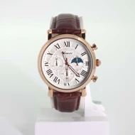 ساعت مچی مردانه چنکسی Chenxi CX972 تاریخ دار و 3موتور فعال کرنوگراف (قهوه ای)