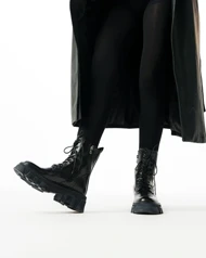 بوت زنانه مدل Rose-Merry-SH5925-Black