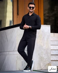 پیراهن مشکی بلندبلک_کد4334