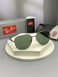 عینک آفتابی ری‌بن RB3683 فریم فلزی و عدسی کریستالی UV400