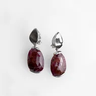 گوشواره Purple Flax