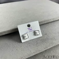 گوشواره زنانه YSX ونکیف نقره ای 20377