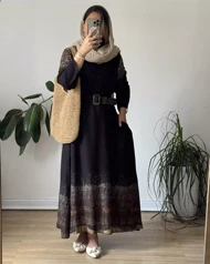 پیراهن مانتویی ثمین 1
