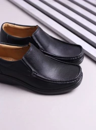 کفش چرم صنعتی مردانه کد 121