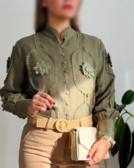 شومیز گلدوزی ملودی